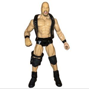 WWE Jakks Pacific 1999 Titan Tron Live Stone Cold Steve Austin Wrestling Figure
